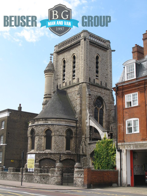 St Luke's EC1 Man with Van